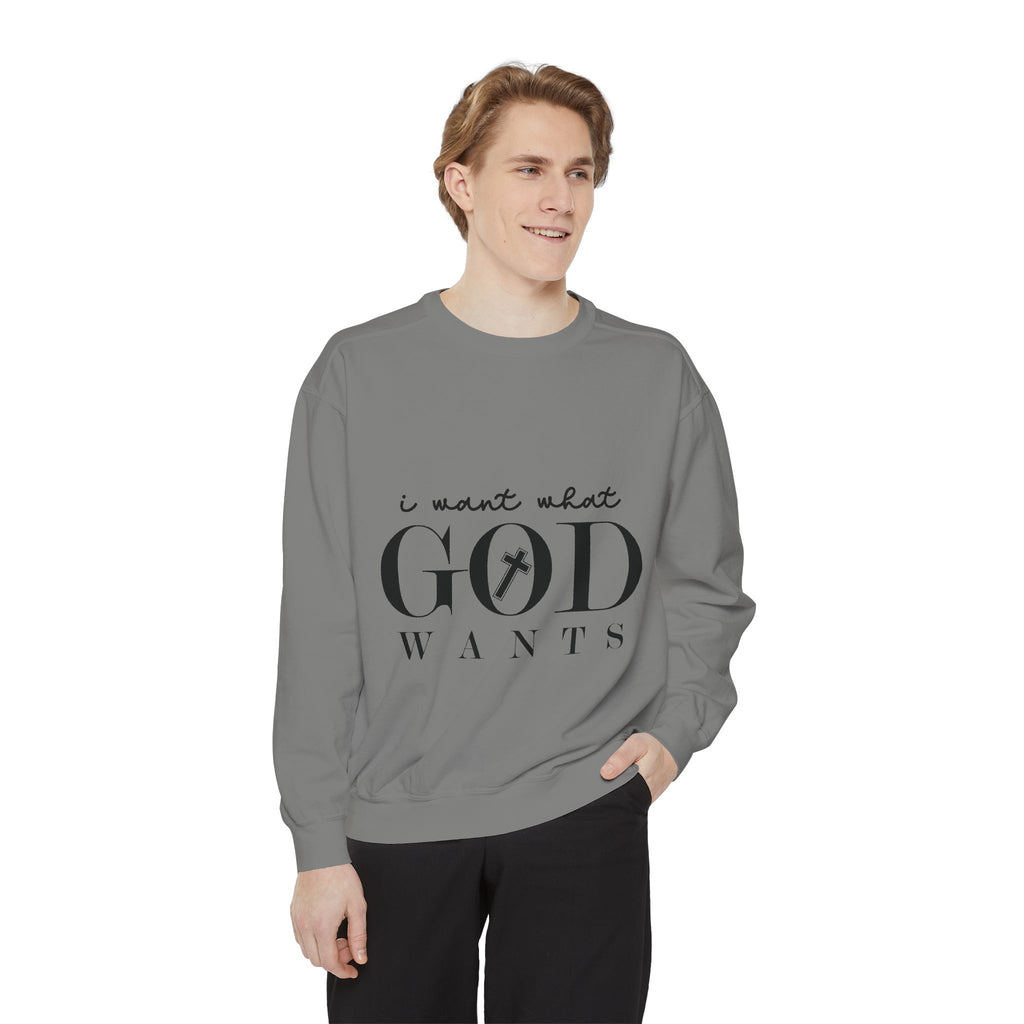 Unisex Garment-Dyed Sweatshirt image 2