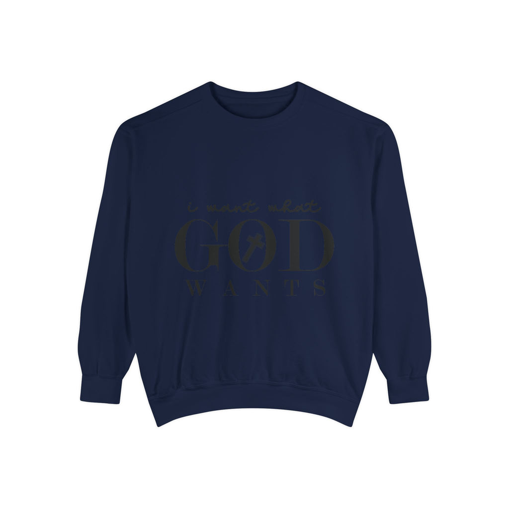 Unisex Garment-Dyed Sweatshirt image 4